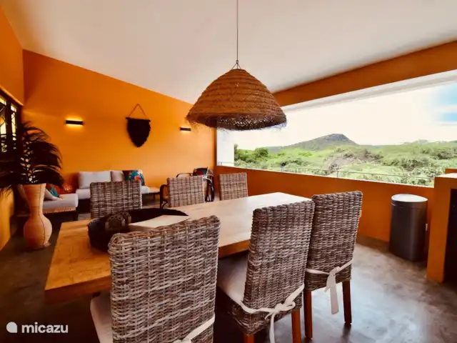 Villa Earth privé zwembad Ecoresort huren in Curaçao, Curacao-Midden, Boca St. Michiel - villa