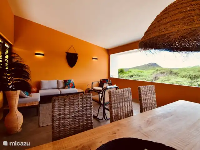 Villa Earth privé zwembad Ecoresort huren in Curaçao, Curacao-Midden, Boca St. Michiel - villa
