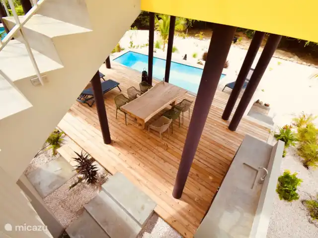 Villa Earth privé zwembad Ecoresort huren in Curaçao, Curacao-Midden, Boca St. Michiel - villa