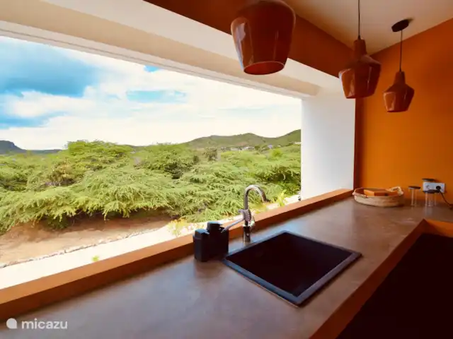 Villa Earth privé zwembad Ecoresort huren in Curaçao, Curacao-Midden, Boca St. Michiel - villa
