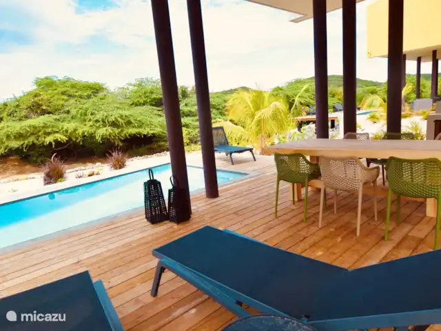 Villa Earth privé zwembad Ecoresort huren in Curaçao, Curacao-Midden, Boca St. Michiel - villa