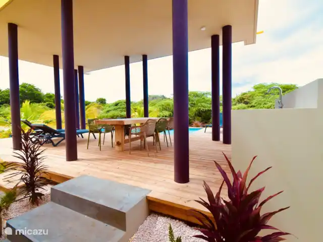 Villa Earth privé zwembad Ecoresort huren in Curaçao, Curacao-Midden, Boca St. Michiel - villa