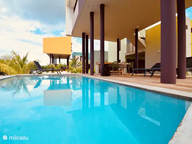 Villa Earth privé zwembad Ecoresort huren in Curaçao, Curacao-Midden, Boca St. Michiel - villa