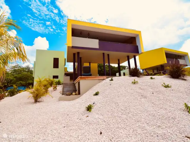 Villa Earth privé zwembad Ecoresort huren in Curaçao, Curacao-Midden, Boca St. Michiel - villa