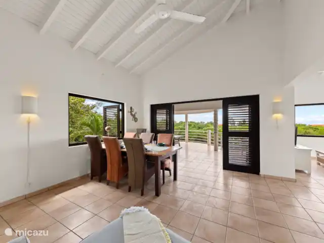 Cas Coral en Curazao, Bandabou (oeste), Coral Estate, Rif St.Marie - villa Conectado con el exterior