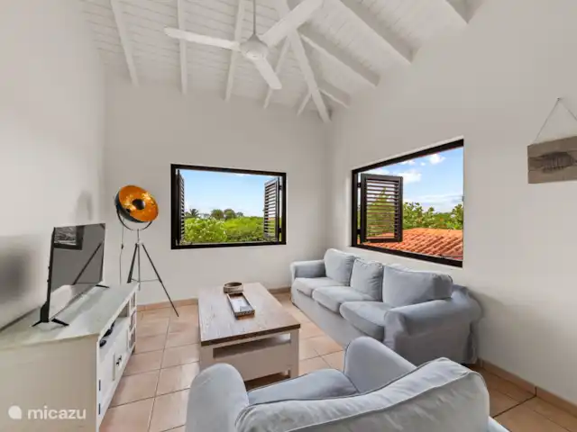 Cas Coral en Curazao, Bandabou (oeste), Coral Estate, Rif St.Marie - villa Salón