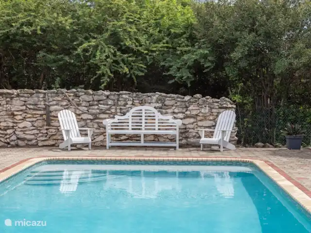 Cas Coral en Curazao, Bandabou (oeste), Coral Estate, Rif St.Marie - villa Piscina privada