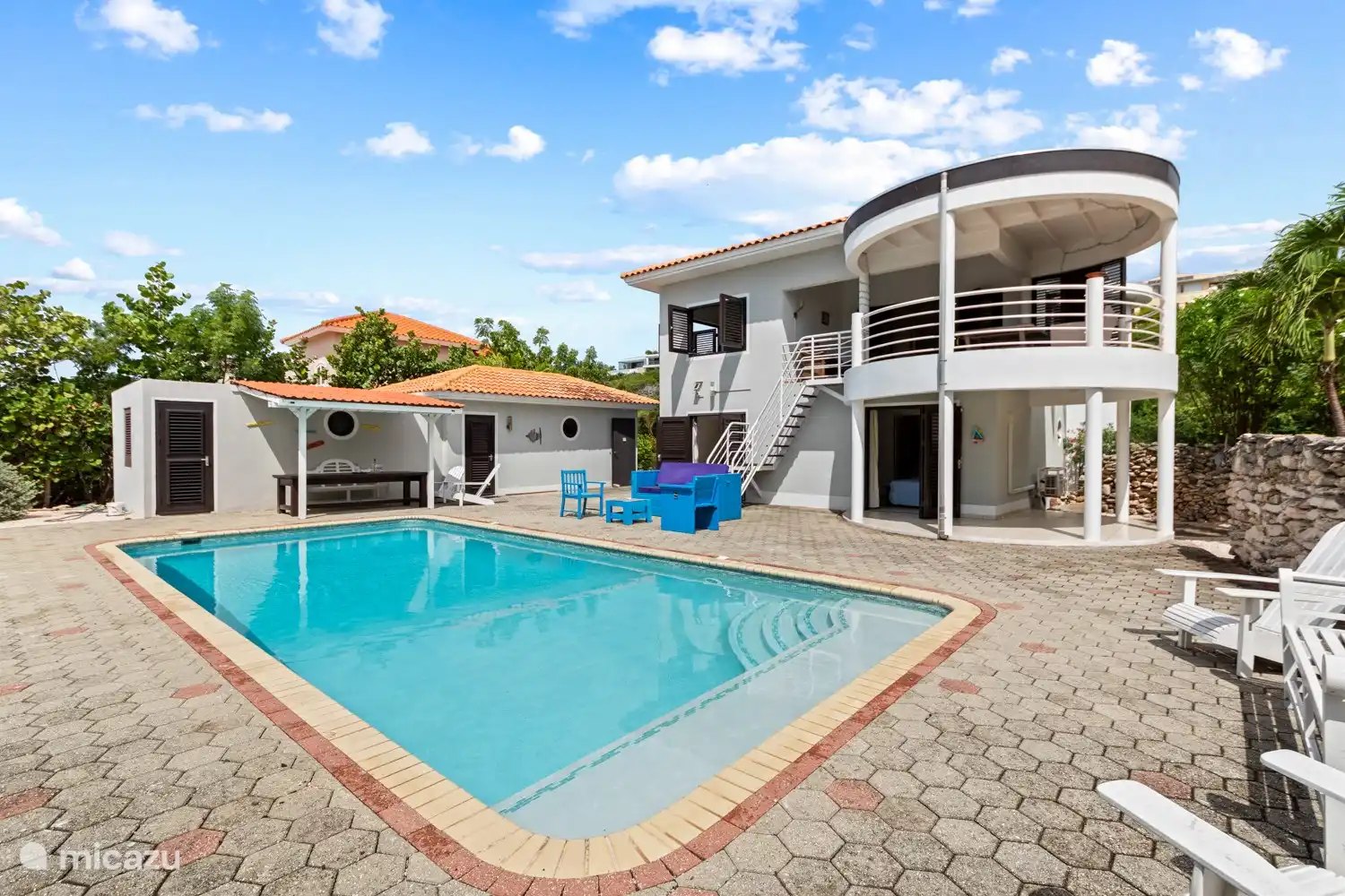 Cas Coral in Curaçao, Banda Abou (West), Coral-Estate Rif St.marie - villa