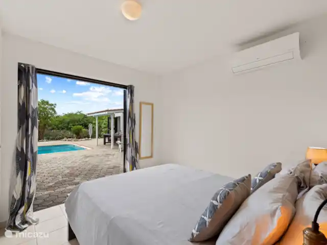 Cas Coral en Curazao, Bandabou (oeste), Coral Estate, Rif St.Marie - villa 2º dormitorio