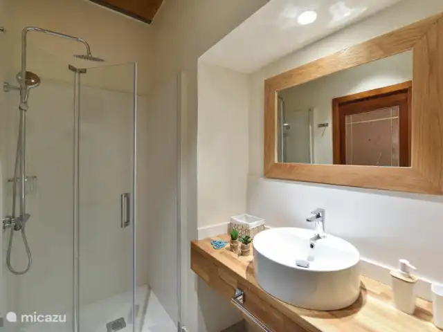 vakantiehuis huren in Spanje, Gran Canaria, Arucas – Finca del Norte  Badkamer met douche