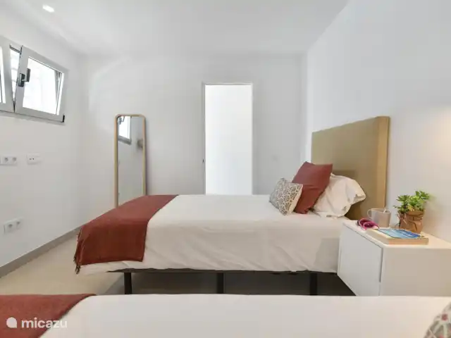 Casa Carla | Espagne, Grande Canarie, San Agustin Gran Canaria - maison de vacances Chambre avec deux lits simples
