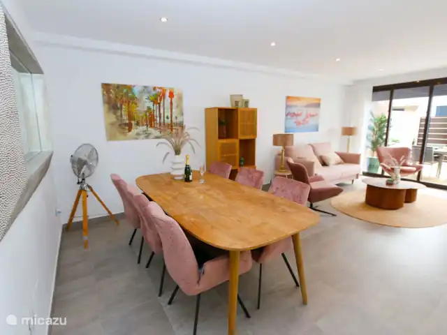 Bungalow luxueux et spacieux | Espagne, Murcia, San Pedro del Pinatar - bungalow Salle à manger et salon