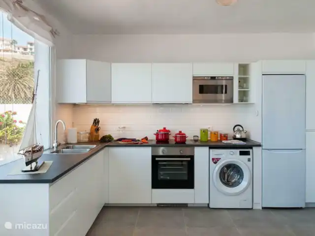 Maison de plage Marina Deluxe | Espagne, Grande Canarie, Agaete - maison de vacances La cuisine est entièrement équipée