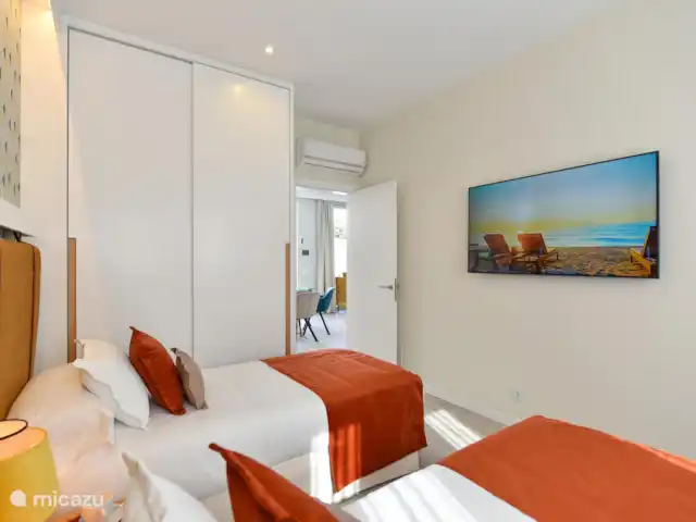 Villa Moderno | Espagne, Grande Canarie, Maspalomas - villa Chambre avec deux lits simples