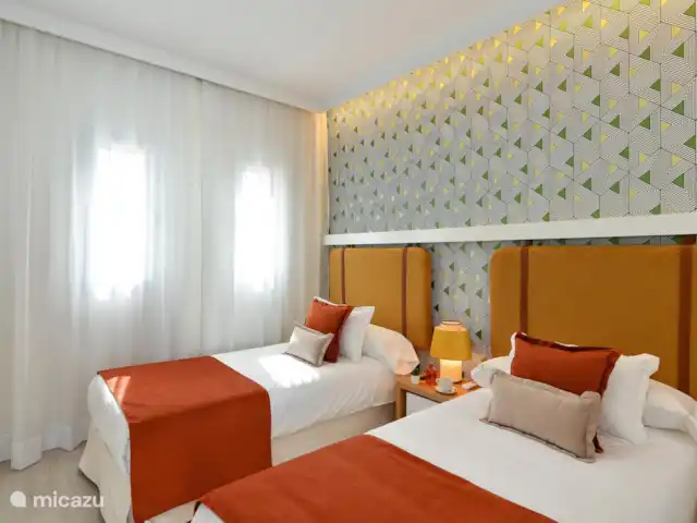Villa Moderno | Espagne, Grande Canarie, Maspalomas - villa Chambre avec deux lits simples