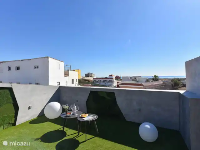 Villa Moderno | Espagne, Grande Canarie, Maspalomas - villa De là, vous pouvez également voir la mer au loin