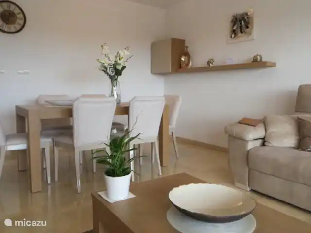 apartamento en España, Costa Blanca, Altea la Vieja – Apartamento de lujo Casa Niena - Altea Amplia mesa de comedor