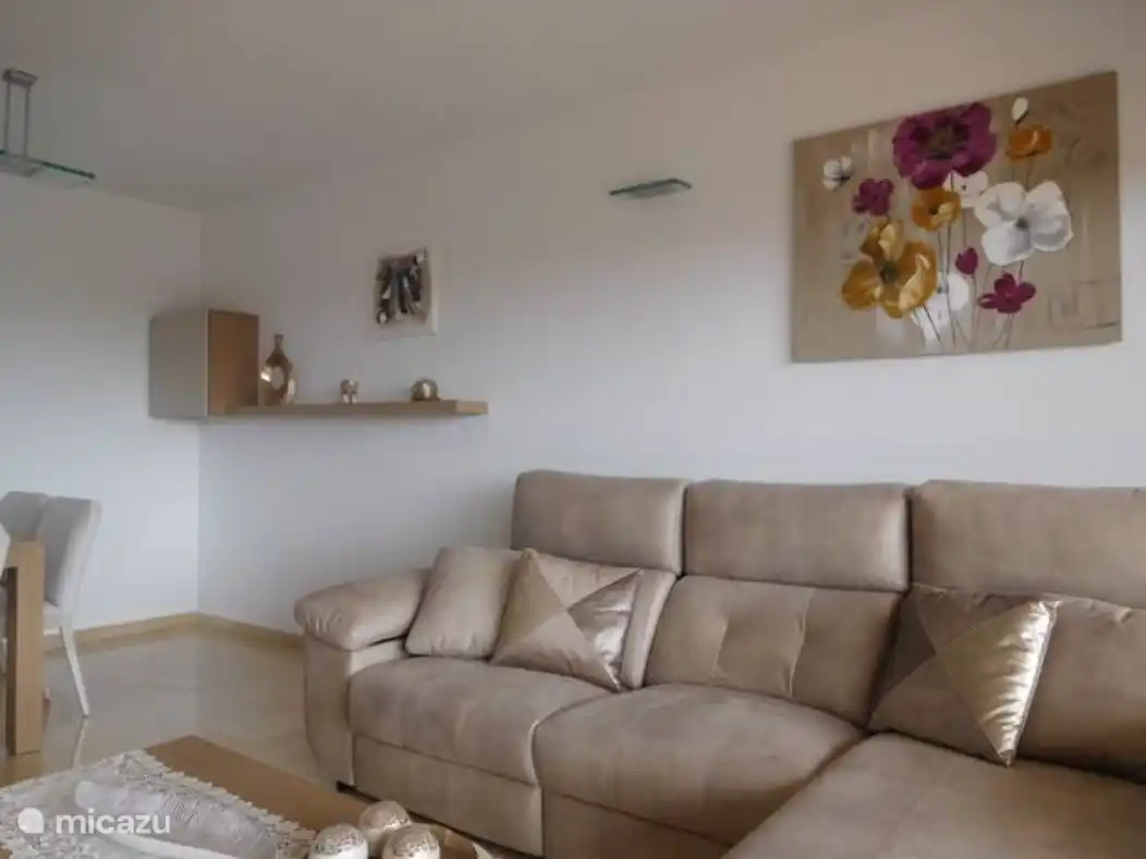 Regardez la télévision depuis les sièges du salon
