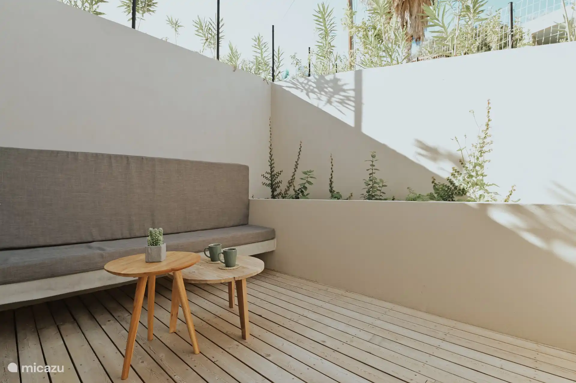 Überdachter Sitzbereich 