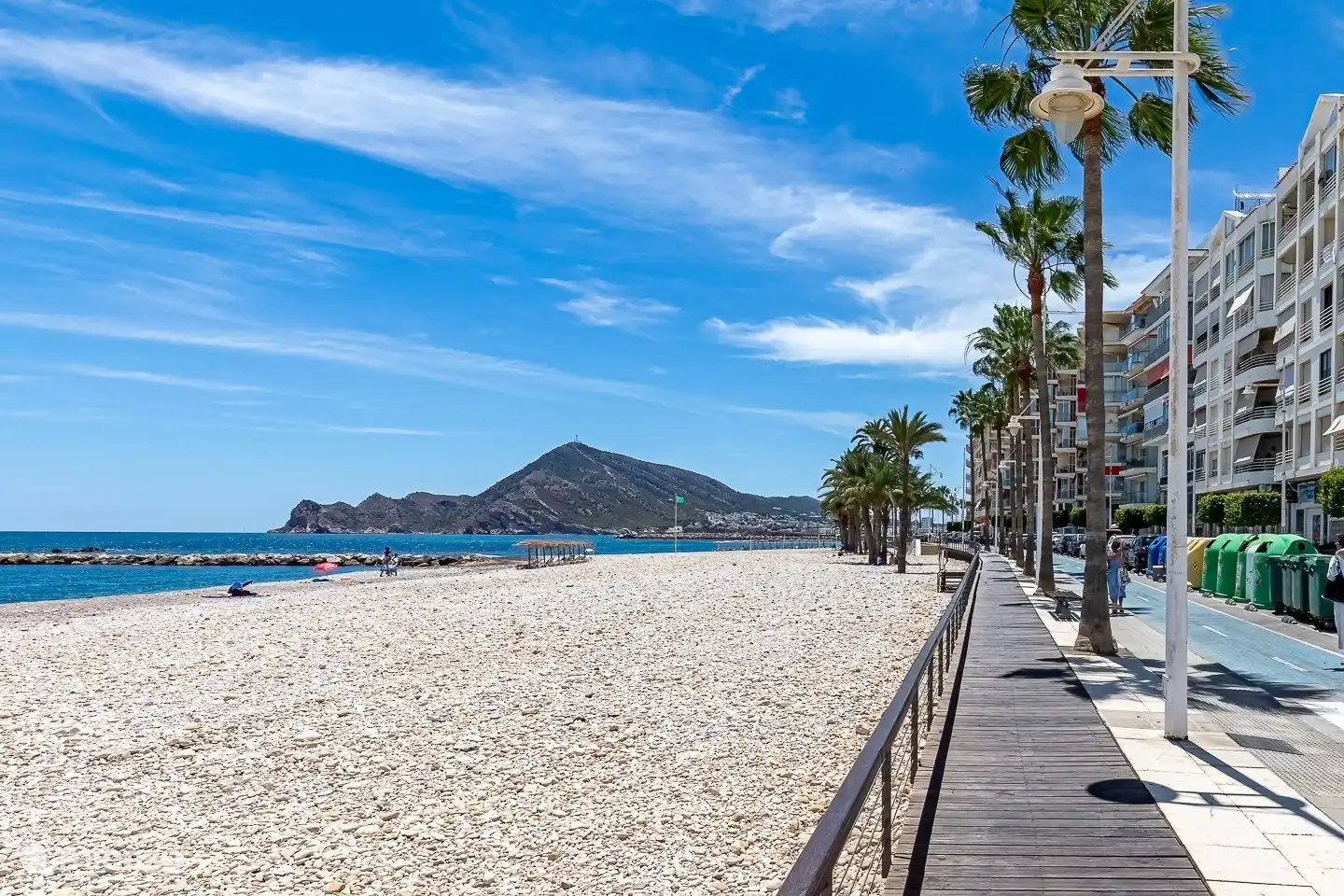 Plage en face de l’appartement