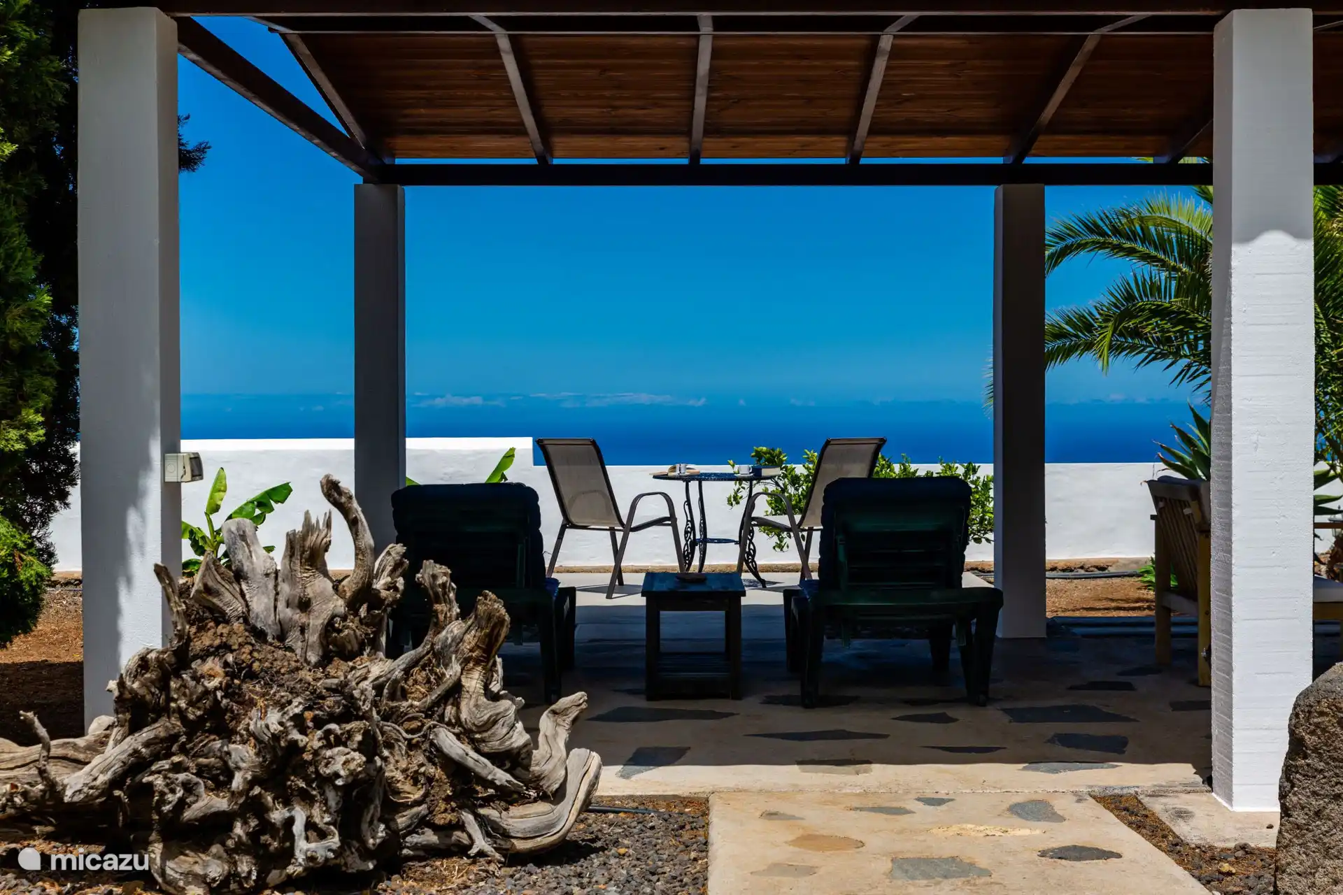 Genießen Sie hier die schöne Aussicht