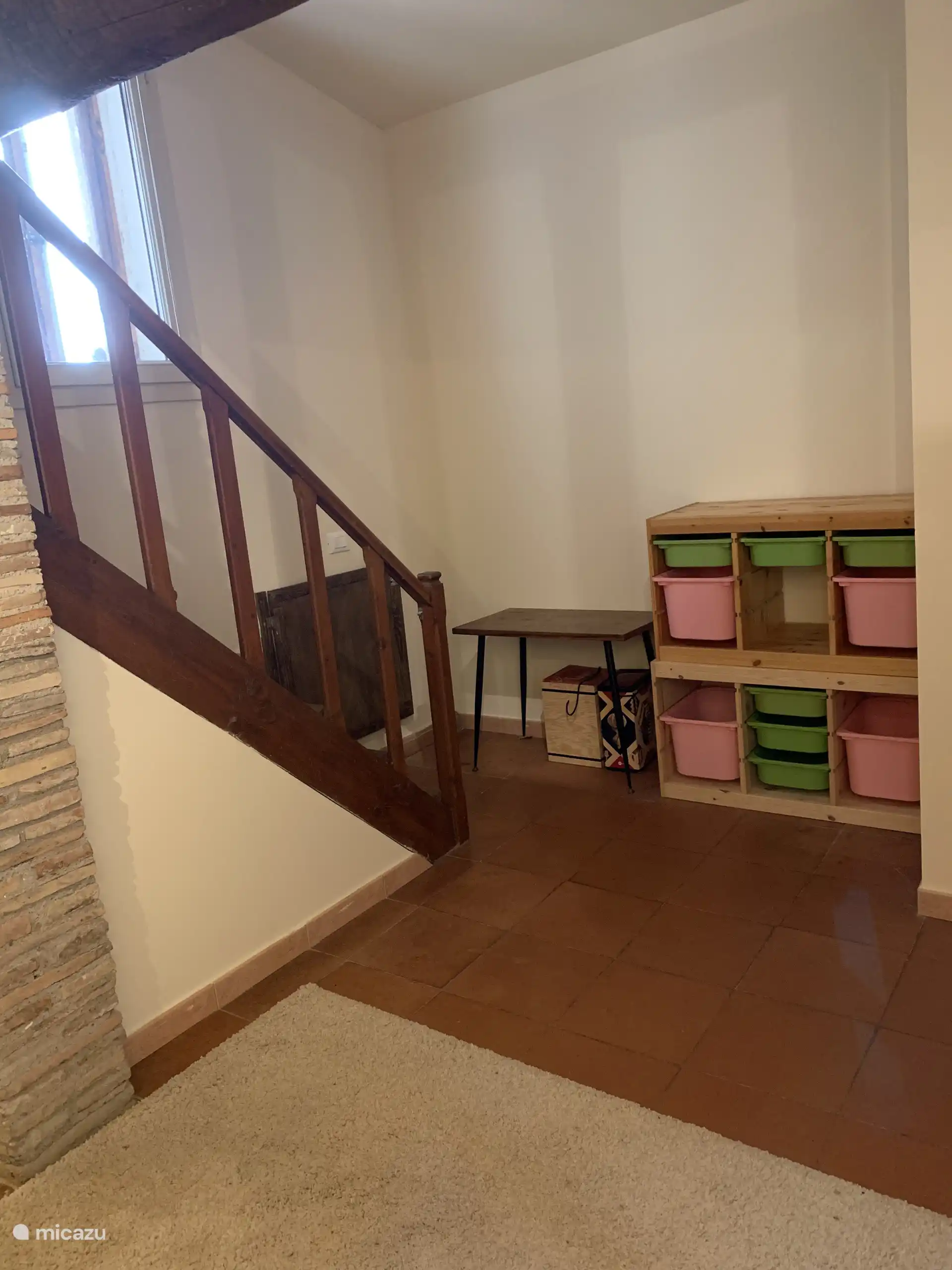 Habitación individual (3) con parque infantil en el altillo