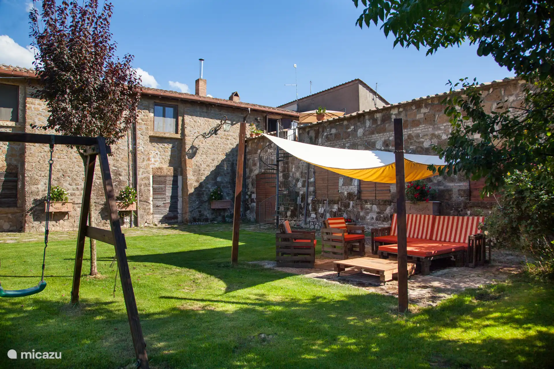 Sol de invierno, Italia, Lacio, Orte, casa vacacional Casa Castel Bagnolo