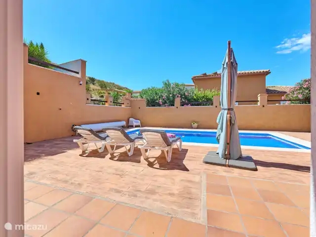 Location de Vacances Espagne, Costa Blanca, Busot, villa - Casa Solera Grand parasol