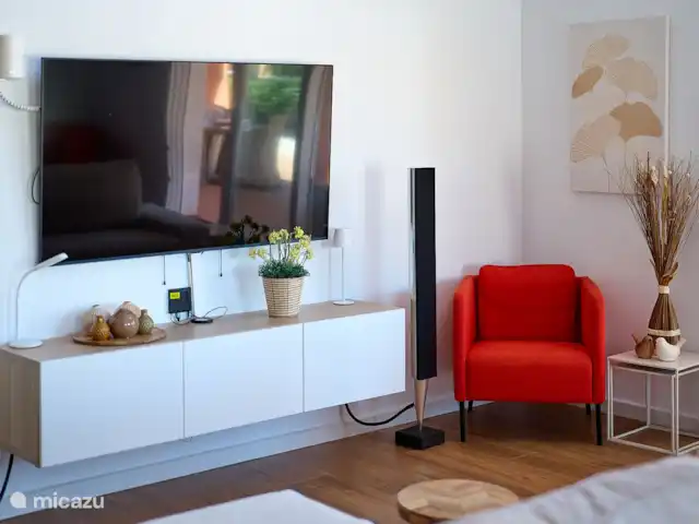 Location de Vacances Espagne, Costa Blanca, Busot, villa - Casa Solera Téléviseur 65
