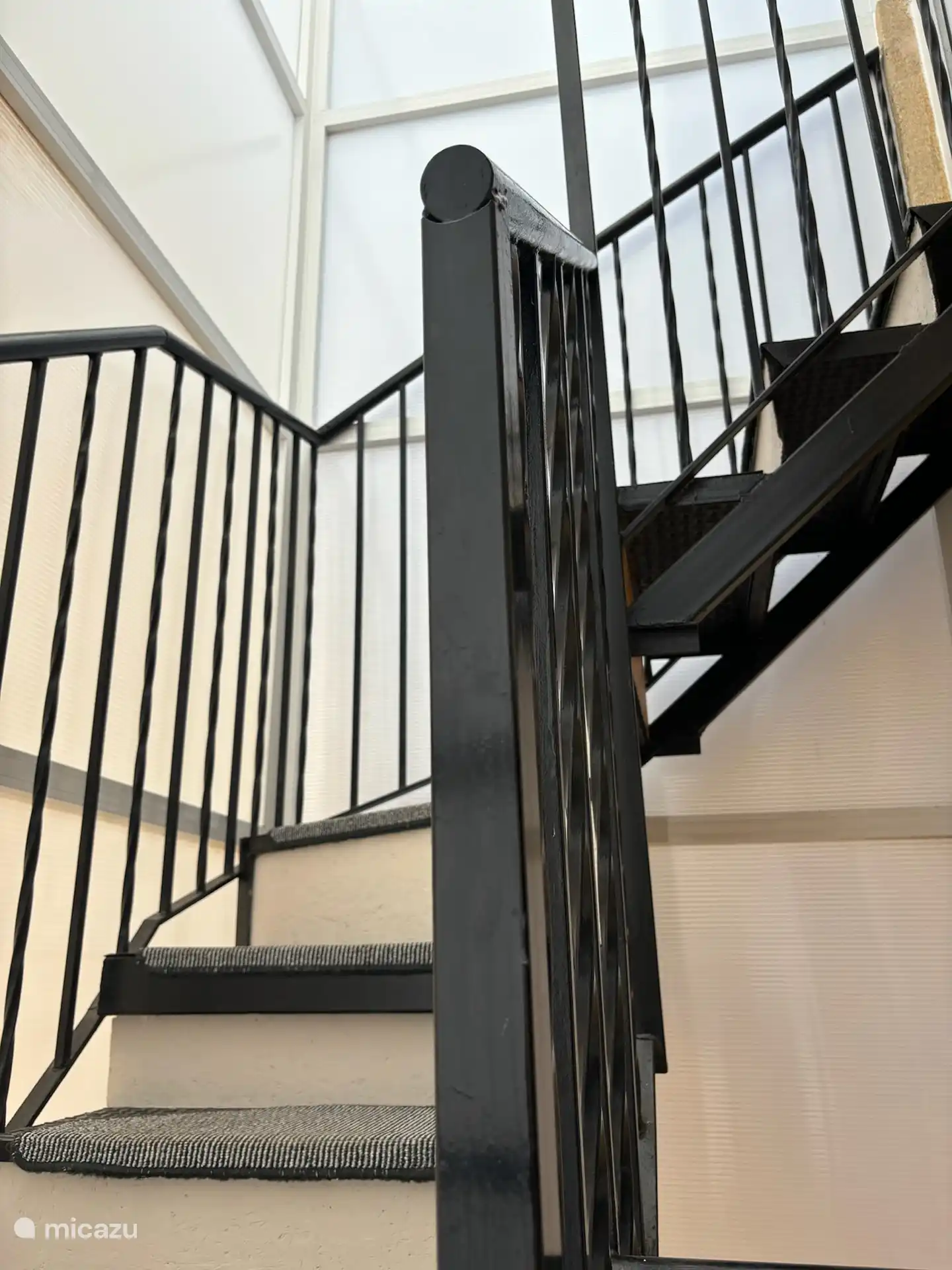 Dachterrasse im Treppenhaus