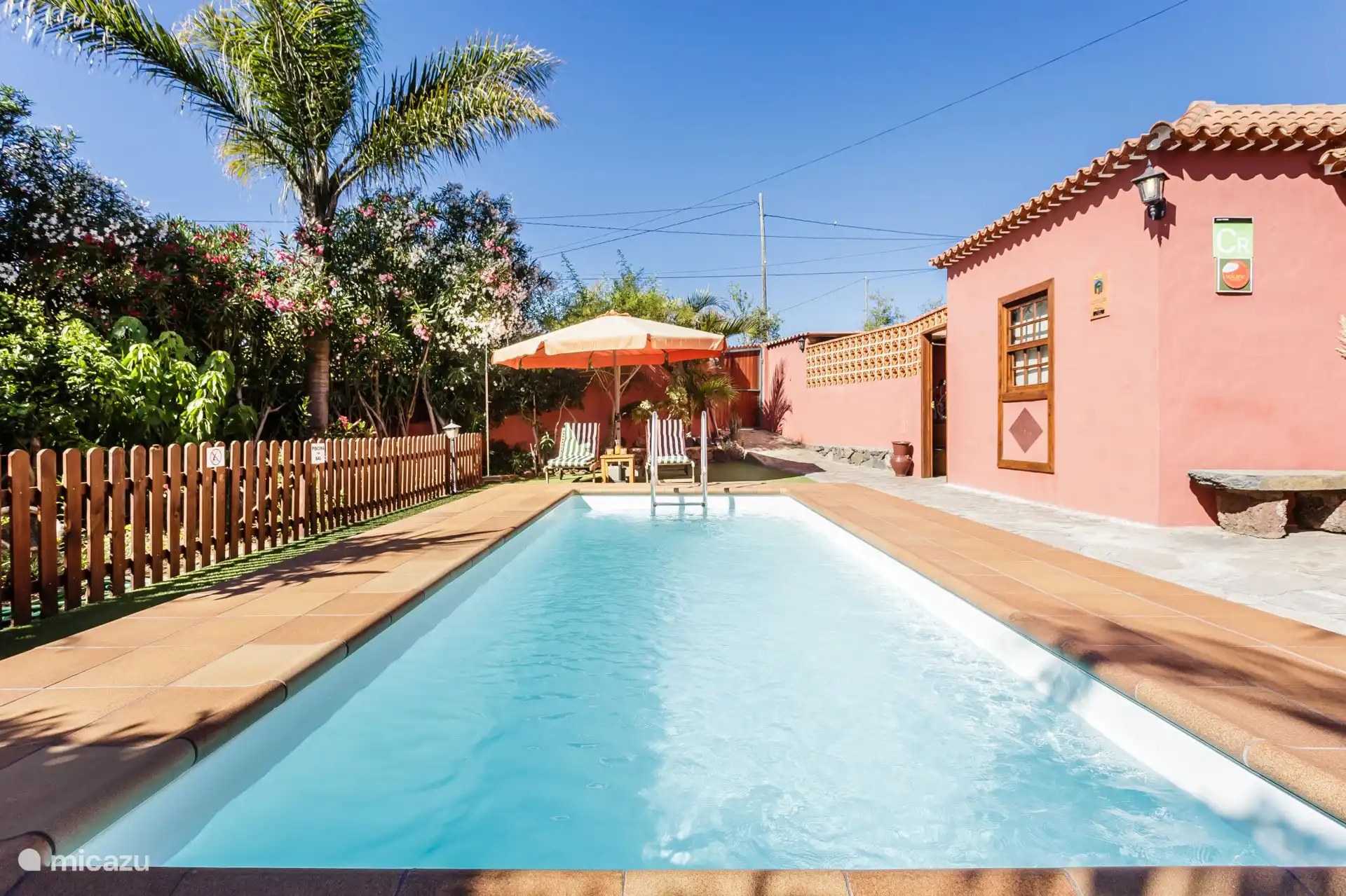 Das schöne Wohnen im Freien mit privatem Pool