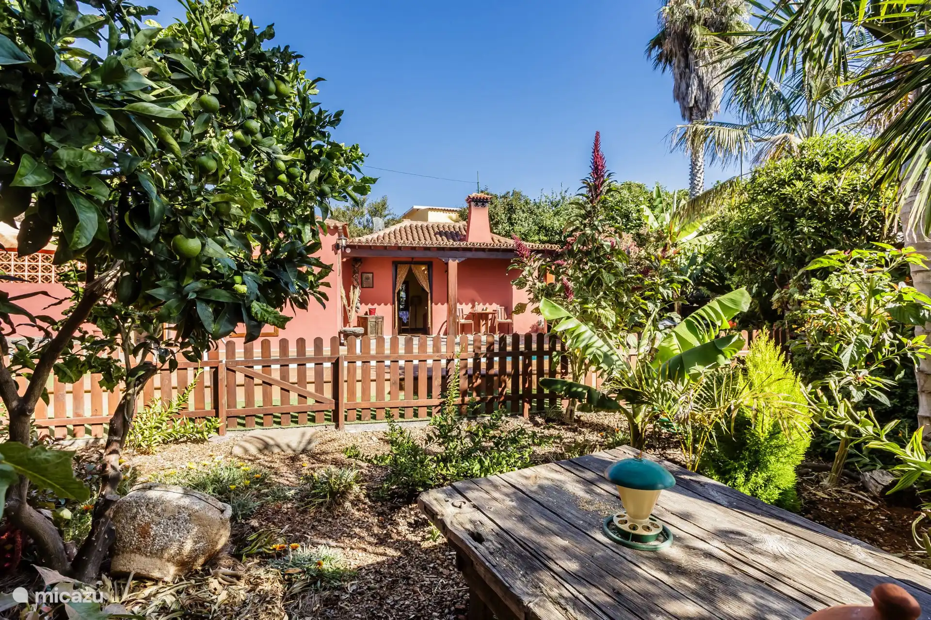 Gemütlicher Außenbereich