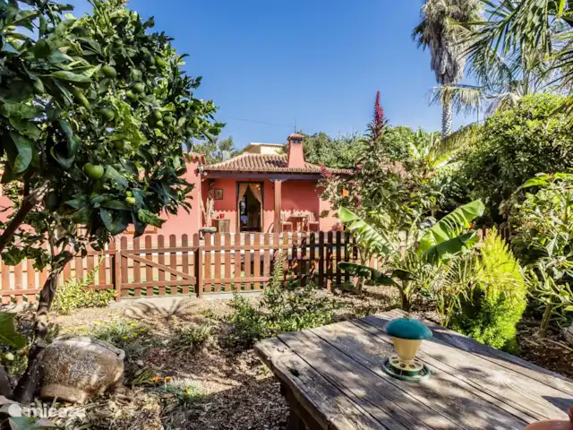 vakantiehuis huren in Spanje, La Palma, Puntagorda – Casa el Tendal Gezellige buitenruimte