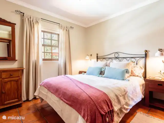 vakantiehuis huren in Spanje, La Palma, Puntagorda – Casa el Tendal Stijlvolle slaapkamer voor twee personen