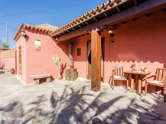 vakantiehuis huren in Spanje, La Palma, Puntagorda – Casa el Tendal Een fijn zitje op het terras