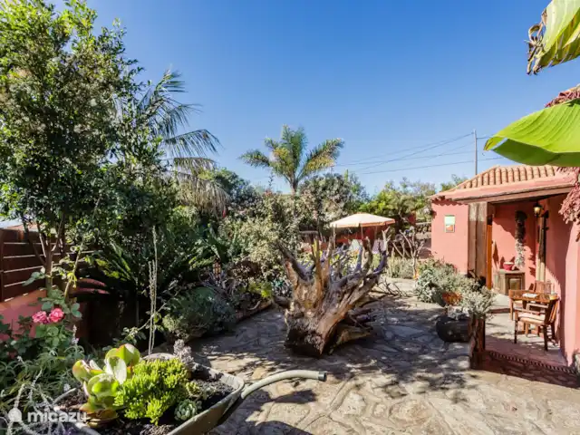 vakantiehuis huren in Spanje, La Palma, Puntagorda – Casa el Tendal Gezellige buitenruimte