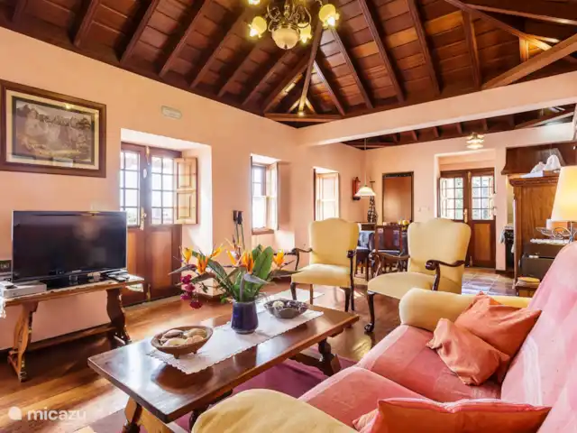 Casa Carlota | Espagne, La Palma, Brena Baja - maison de vacances Le salon cosy