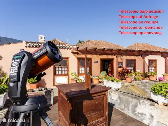Casa Carlota | Espagne, La Palma, Brena Baja - maison de vacances Vous pouvez également demander un télescope