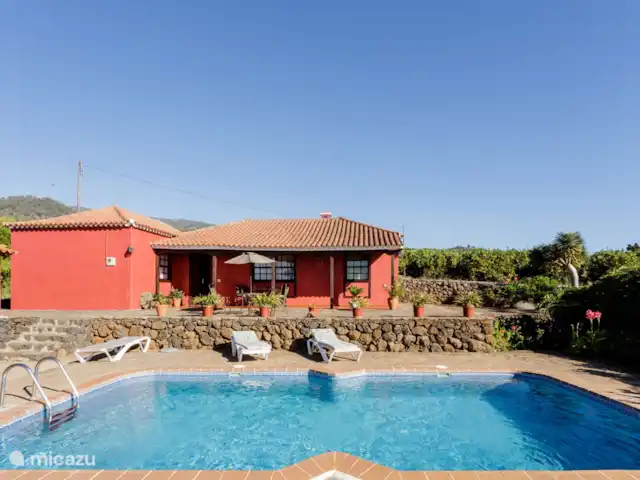 vakantiehuis huren in Spanje, La Palma, Puntagorda – Casa la Verada Sfeervolle woning met privé zwembad