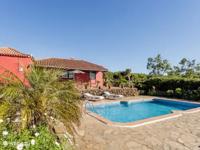 vakantiehuis huren in Spanje, La Palma, Puntagorda – Casa la Verada Je hebt een privé zwembad