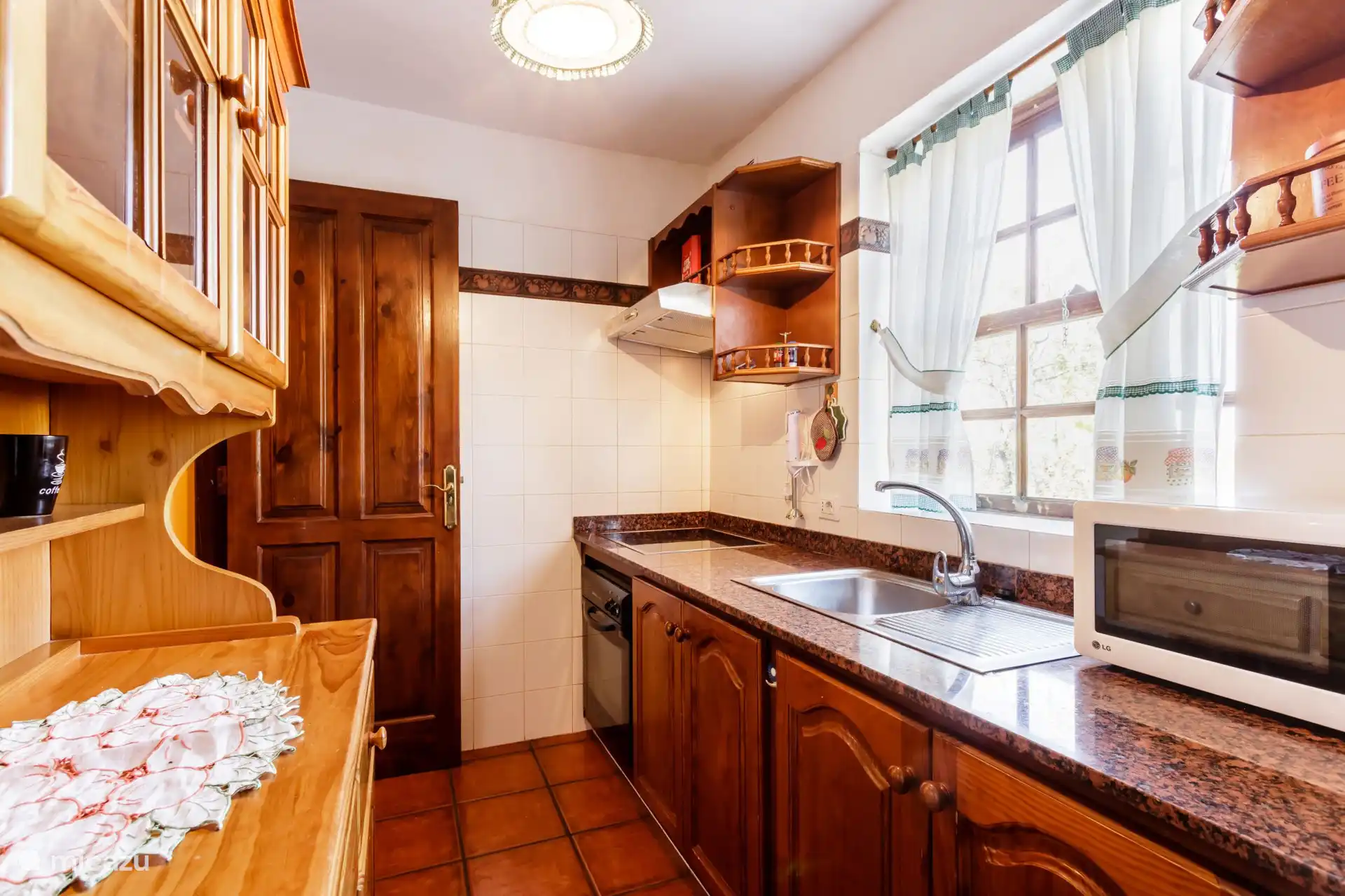 La cocina está totalmente equipada