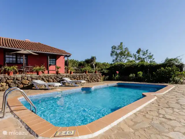vakantiehuis huren in Spanje, La Palma, Puntagorda – Casa la Verada Privé zwembad
