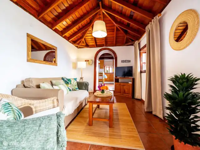Casa Sol y Mar | Espagne, La Palma, Tijarafe - maison de vacances Le salon cosy