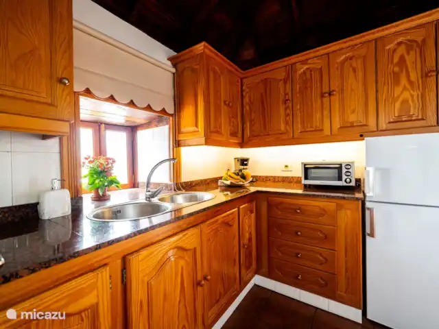 Casa Sol y Mar | Espagne, La Palma, Tijarafe - maison de vacances La cuisine est entièrement équipée