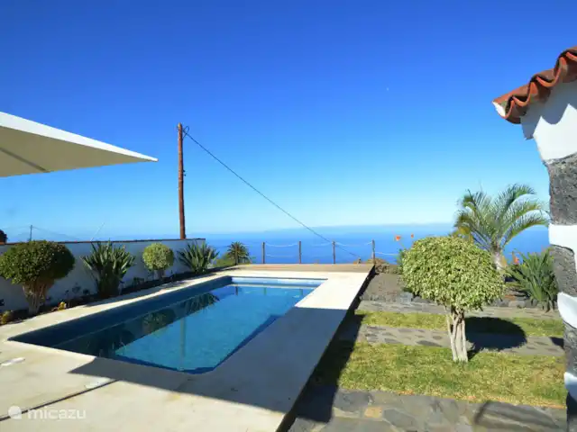 Casa Sol y Mar | Espagne, La Palma, Tijarafe - maison de vacances L’espace extérieur confortable avec piscine privée