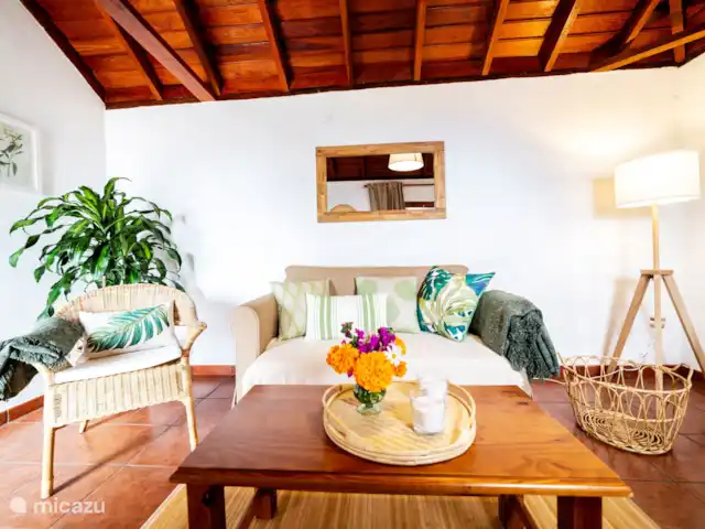 Casa Sol y Mar | Espagne, La Palma, Tijarafe - maison de vacances Le salon cosy