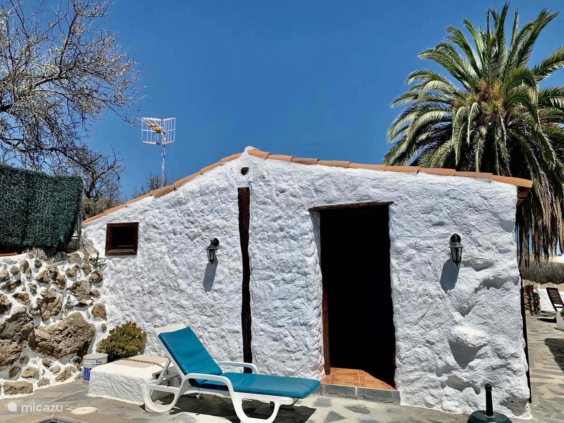 Ein schöner Außenbereich in Casa Palma