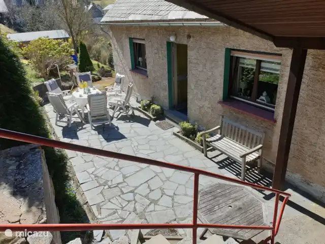 Location de Vacances Allemagne, Sauerland, Schwalefeld - Willingen, maison de vacances - Willingen/Schwalefeld/Hasewinkel Grande terrasse