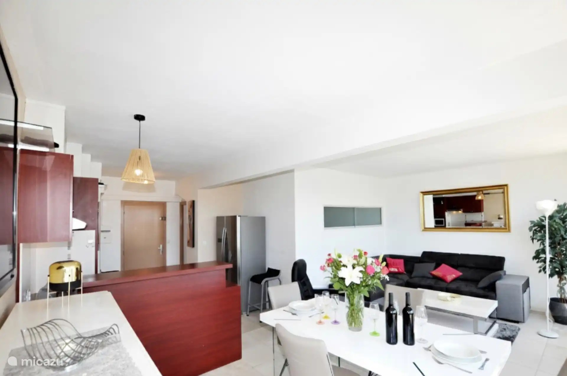 Lido: 18 Uhr, 100 m Strand, Meeresblick im Teil. in Frankreich, Pyrénées-Orientales, Le Barcarès - appartement