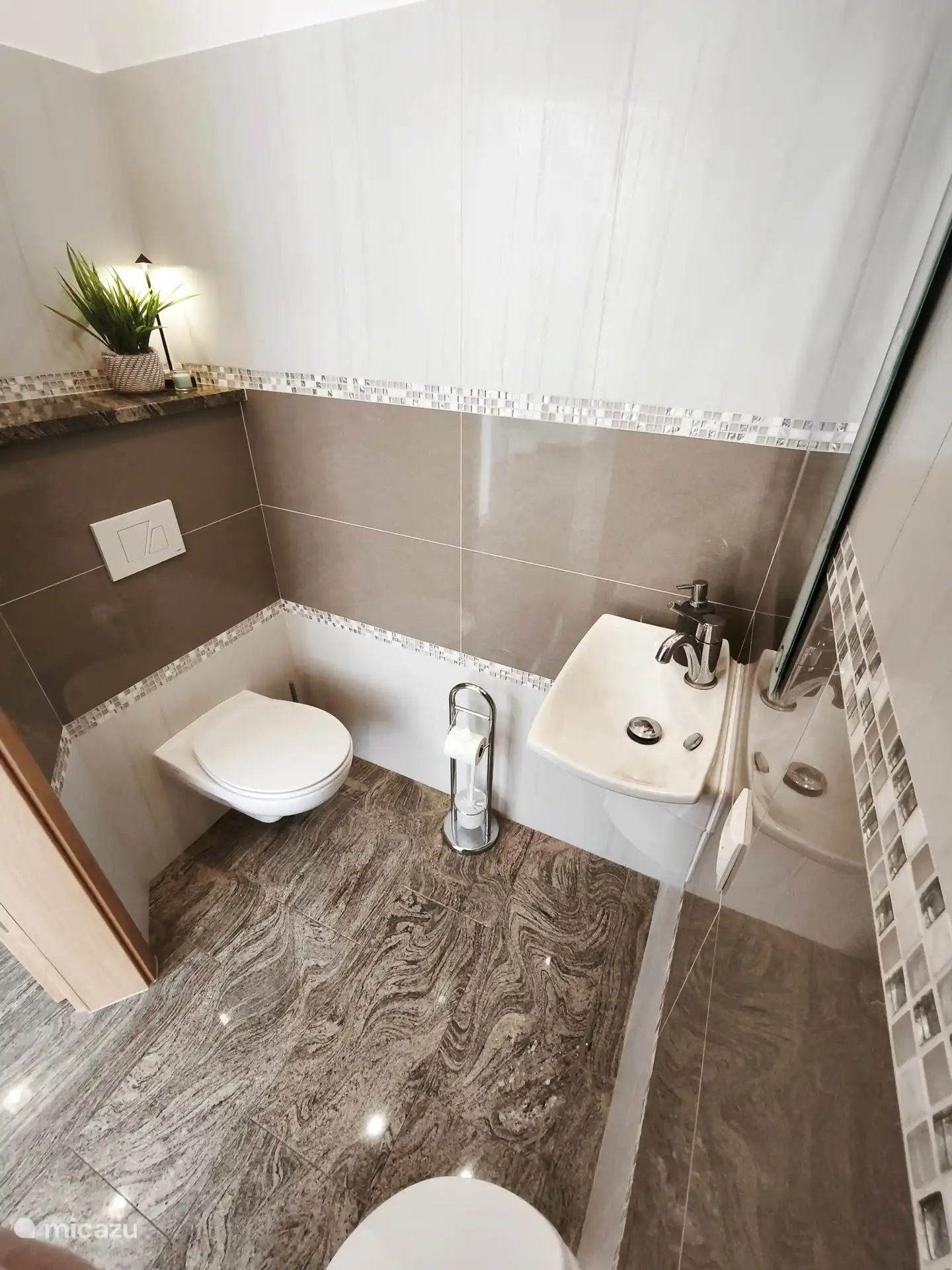 Toilette à l’étage